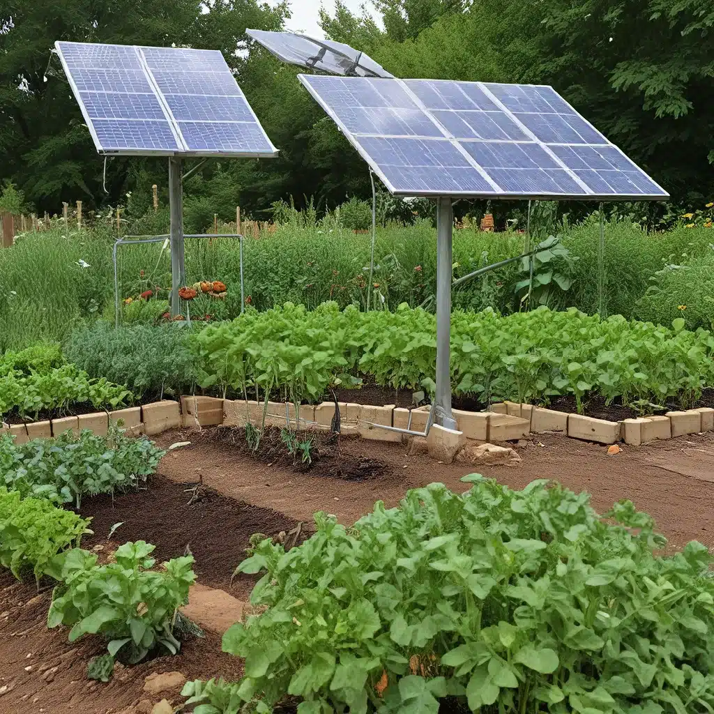 Renewable Energy for Community Gardens: Growing Food and Energy Self-Sufficiency